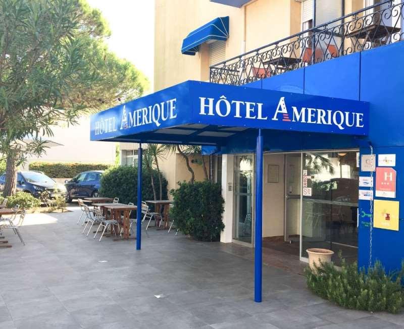 Amerique Hotel Palavas - Piscine - Plage Kültér fotó