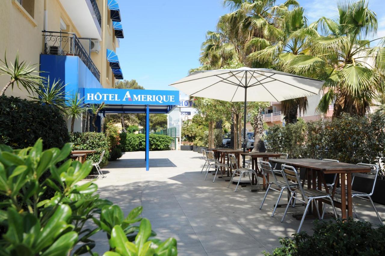 Amerique Hotel Palavas - Piscine - Plage Kültér fotó